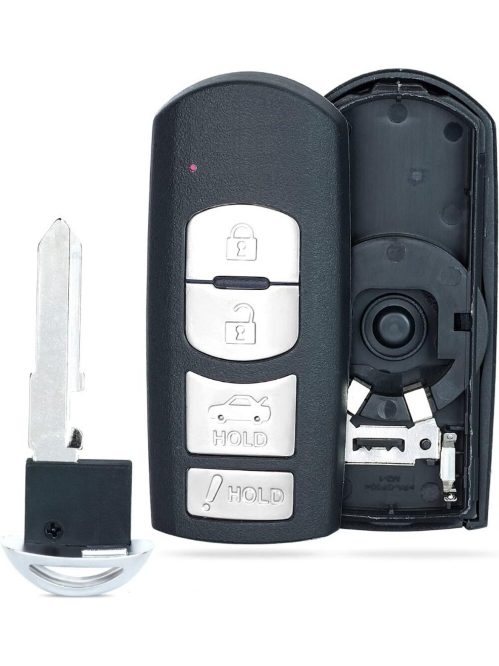 Key Fob Shell Case for Mazda 3, 6, CX-5, CX-9, MX-5 Miata | Smart Key Cover